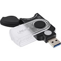 InLine® Mobile Card Reader USB 3.0, für SD/SDHC/SDXC, microSD - 66772I