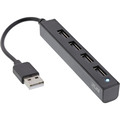 InLine® USB 2.0 4-Port Hub, USB-A Stecker auf 4x USB-A Buchse, Kabel - 33293K