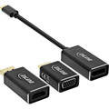 InLine® USB Display Konverter Set 6-in-1, 4K/60Hz schwarz - 64109B
