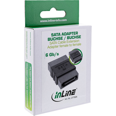 InLine® SATA Adapter Buchse / Buchse, zum Verlängern (Produktbild 3)