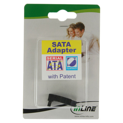 InLine® SATA Adapter Stecker / Buchse, gewinkelt nach oben (Produktbild 3)