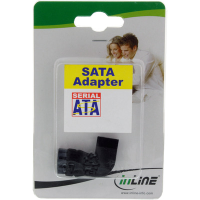 InLine® SATA Adapter Stecker / Buchse, gewinkelt rechts (Produktbild 3)