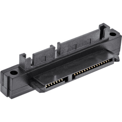 InLine® SATA Adapter Stecker / Buchse, 22pol. (15+7), aufwärts gewinkelt  (Produktbild 5)