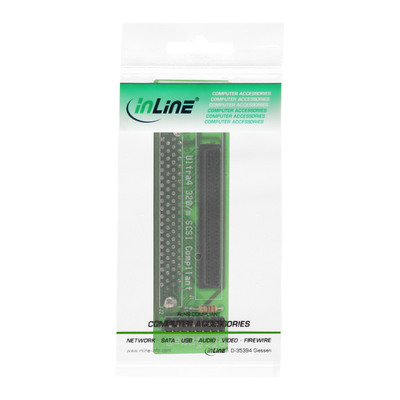 InLine® SCSI-SCA U320 Adapter, 80pol Buchse auf 68pol mini Sub D Buchse (Produktbild 3)