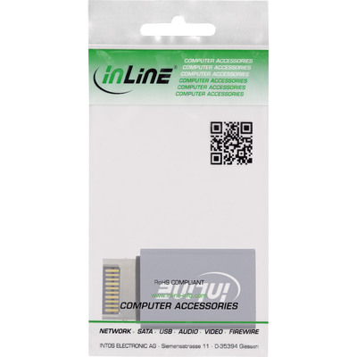 InLine® USB 3.2 Adapter, intern USB-E Frontpanel Stecker zu USB-A Buchse (Produktbild 3)