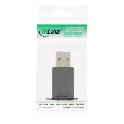 InLine® USB 2.0 Adapter, Stecker A auf Mini-5pol Buchse (Produktbild 3)
