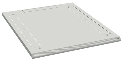 Zusätzliches Dach H=40 mm, 600x1000 mm -- RAL9005, für Schrankserie PRO, PRO-DCH60B.TS (Produktbild 1)