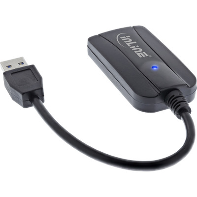 InLine® Card Reader USB 3.2 Gen.1 USB-A, für SD/SDHC/SDXC, microSD, UHS-II kompatibel (Produktbild 2)