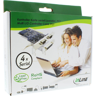 InLine® Schnittstellenkarte, 4x 9pol seriell, PCI (Produktbild 2)