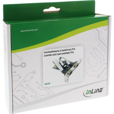 InLine® Schnittstellenkarte, 2x Seriell 9-pol, PCIe (PCI-Express) (Produktbild 2)