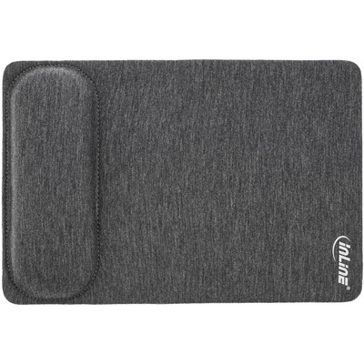 InLine® Mauspad mit Handballenauflage, textil, schwarz  (Produktbild 5)