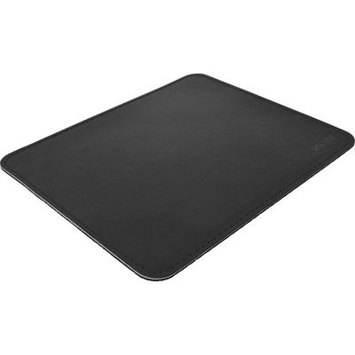 InLine® Maus-Pad Premium Kunstleder schwarz, 250x220x3mm (Produktbild 2)