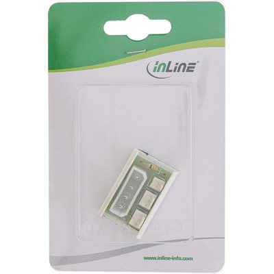 InLine® Lüfter Power Adapterplatine, 1x 13,34cm (5,25) zu 2x Lüfter (Produktbild 2)