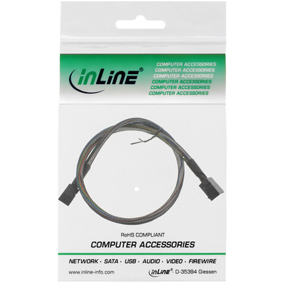InLine® Mini-SAS HD Kabel, SFF-8643 zu SFF-8643, mit Sideband, 0,5m (Produktbild 11)