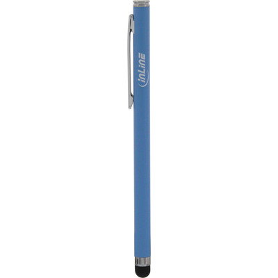 InLine® Stylus, Stift für Touchscreens von Smartphone und Tablet, blau (Produktbild 2)