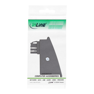InLine® TAE-F Adapter, TAE-F Stecker auf RJ45 Buchse, 8P2C für Fritzbox (Produktbild 11)