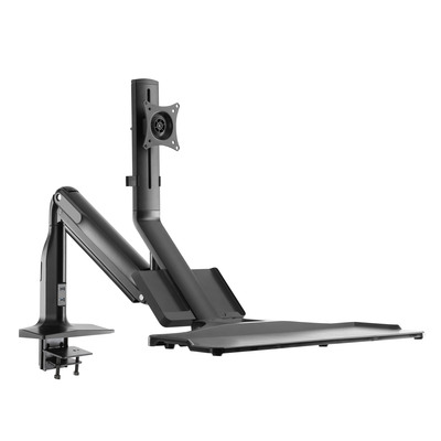 InLine® Workstation-Tischhalterung mit Lifter, beweglich, bis 81cm (32) / 9kg (Produktbild 2)