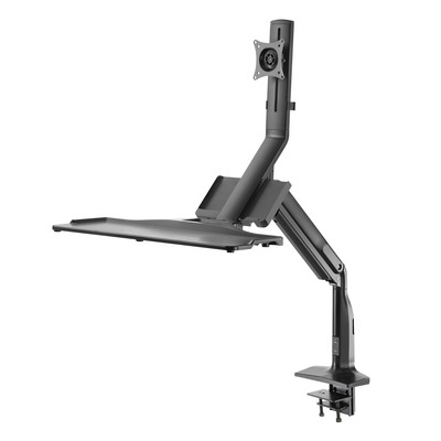 InLine® Workstation-Tischhalterung mit Lifter, beweglich, bis 81cm (32) / 9kg  (Produktbild 5)