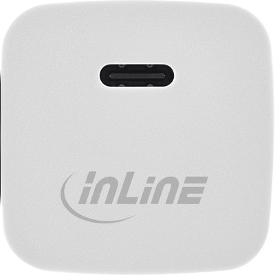 InLine® USB Netzteil Ladegerät Single USB-C, 33W, weiß (Produktbild 6)