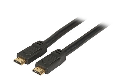 HighSpeed HDMI Kabel with Ethernet -- 4K60Hz,A-A St-St, 20m, schwarz, K5431SW.20 (Produktbild 1)