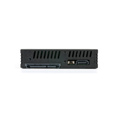 FANTEC MR-25DUAL, 2,5 SATA + SAS HDD/SSD Wechselrahmen, schwarz (Produktbild 3)