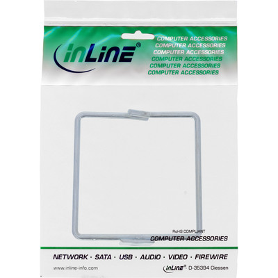 InLine® Kabelbügel, Metall, verzinkt, 80x80mm (Produktbild 2)