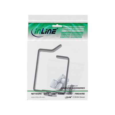 InLine® Kabelbügel, Metall, 40x50mm schwarz (Produktbild 6)