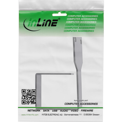 InLine® Kabelbügel, Metall, 50x60mm schwarz  (Produktbild 5)