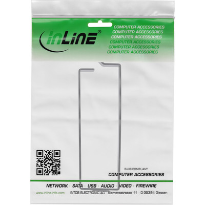 InLine® Kabelbügel, Metall, 44x129mm schwarz  (Produktbild 5)