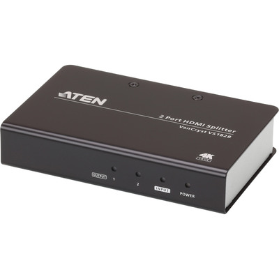 ATEN VS182B Video-Splitter HDMI 2-fach Verteiler True 4K bei 60 Hz (Produktbild 1)