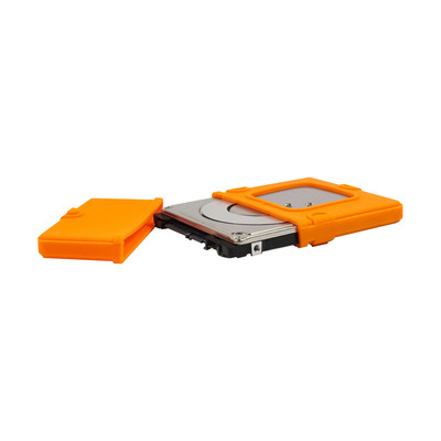 FANTEC Schutzhülle für 2,5 Festplatten, orange (Produktbild 1)