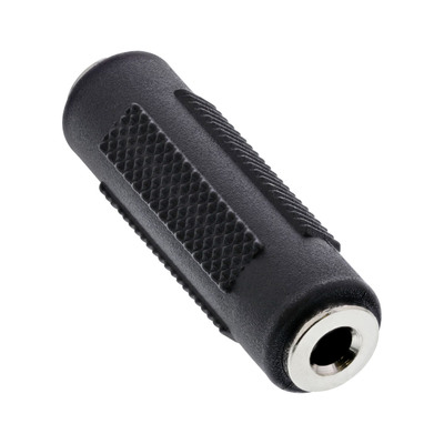 InLine® Audio Adapter, 3,5mm Klinke Buchse / Buchse, Stereo (Produktbild 1)
