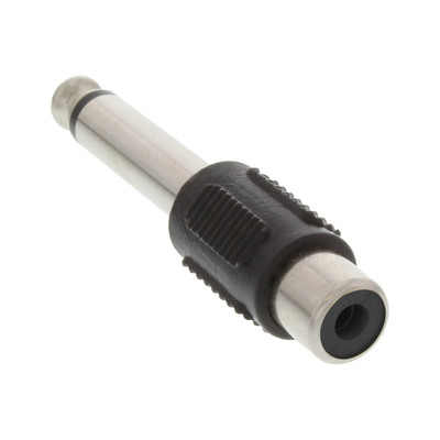 InLine® Audio Adapter, 6,3mm Klinke Stecker auf Cinch Buchse, Mono (Produktbild 1)