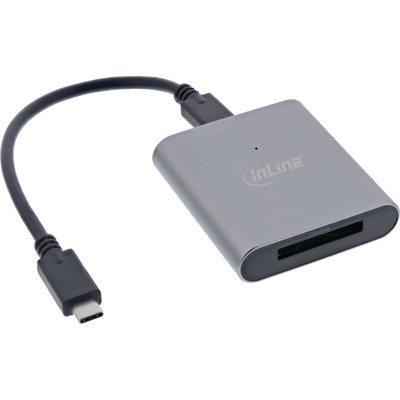 InLine® Card Reader USB 3.2 Gen.2 USB-C oder USB-A, für CFexpress Typ-B Karten (Produktbild 1)