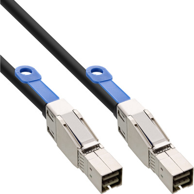 InLine® externes Mini SAS HD Kabel, SFF-8644 zu SFF-8644, 12Gb/s, 2m (Produktbild 1)