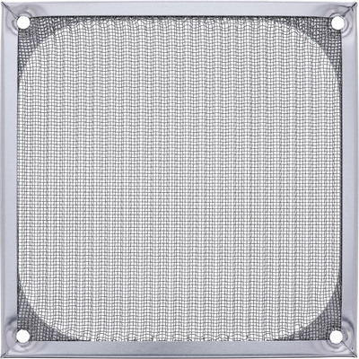 InLine® Lüftergitter, Aluminium Filter, 120x120mm
