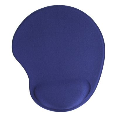 InLine® Maus-Pad, mit Gel Handballenauflage, 230x205x20mm, blau (Produktbild 1)