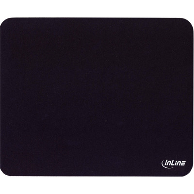 InLine® Maus-Pad Recycled, schwarz, 230x190x2,5mm (Produktbild 1)