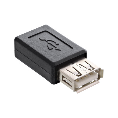 InLine® Micro-USB Adapter, USB A Buchse an Micro-USB B Buchse (Produktbild 1)