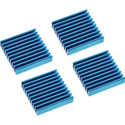 InLine® RAM-Kühler selbstklebende Kühlrippen, 4 Stück (Produktbild 1)