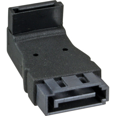 InLine® SATA Adapter Stecker / Buchse, gewinkelt nach oben (Produktbild 1)