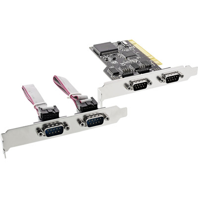 InLine® Schnittstellenkarte, 4x 9pol seriell, PCI (Produktbild 1)