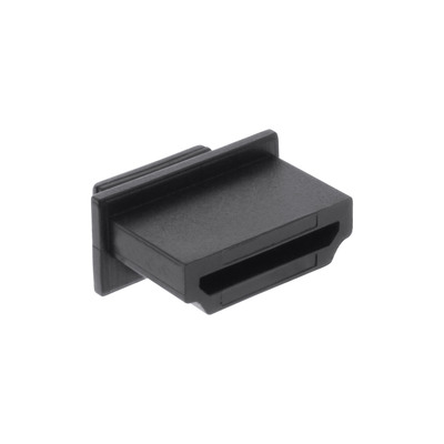 InLine® Staubschutz, für HDMI Buchse schwarz 10er Pack (Produktbild 1)