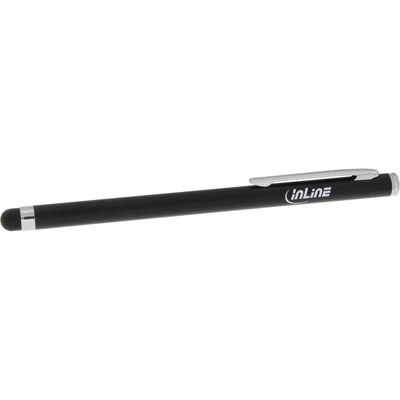 InLine® Stylus, Stift für Touchscreens von Smartphone und Tablet, schwarz (Produktbild 1)