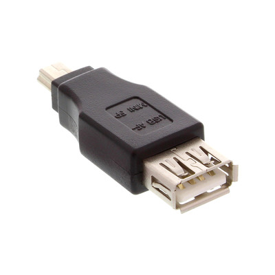 InLine® USB 2.0 Adapter, Buchse A auf Mini-5pol Stecker (Produktbild 1)