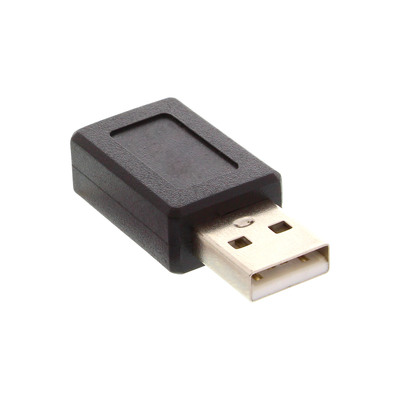 InLine® USB 2.0 Adapter, Stecker A auf Mini-5pol Buchse (Produktbild 1)