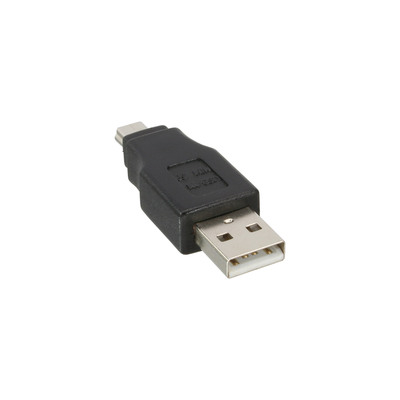 InLine® USB 2.0 Adapter, Stecker A auf Mini-5pol Stecker (Produktbild 1)