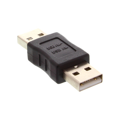 InLine® USB 2.0 Adapter, Stecker A auf Stecker A (Produktbild 1)