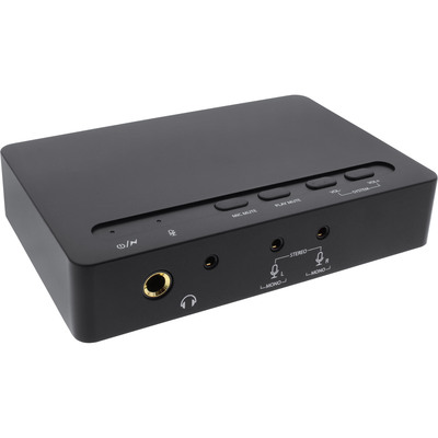 InLine® USB 2.0 SoundBox 7.1, 48KHz / 16-bit, mit Toslink Digital IN / OUT (Produktbild 1)