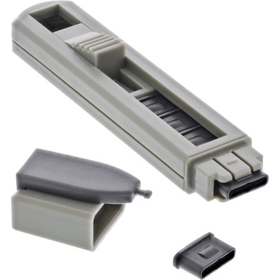 InLine® USB-C Portblocker, blockt bis zu 6 Ports (Produktbild 1)